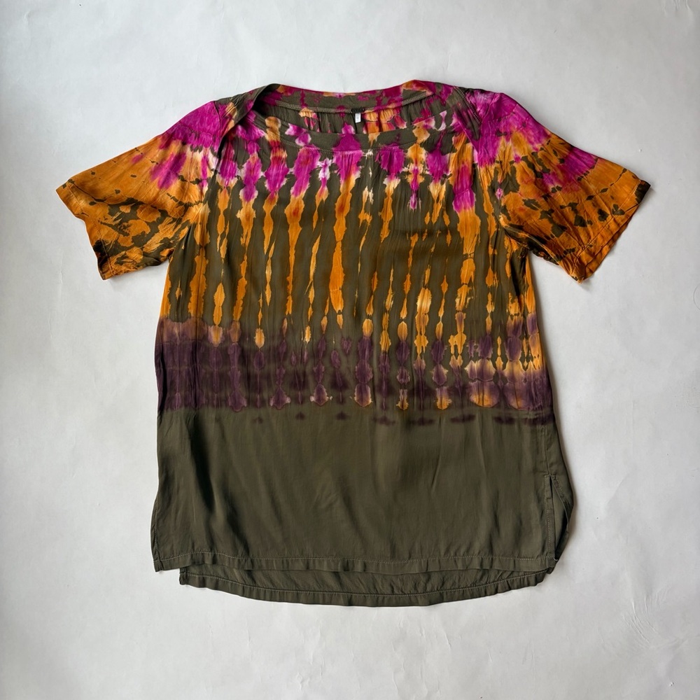 YFB-Young Fabulous Broke tie dyed top size small